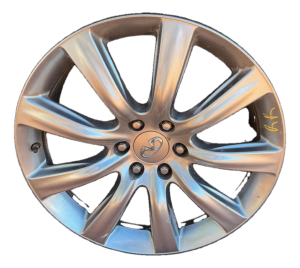 2011-2013 INFINITI QX56 22x8 9-Spoke Smoked Hyper Painted Alloy Wheel (Used OEM)