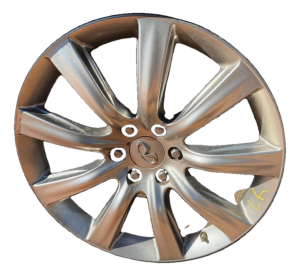 2011-2013 INFINITI QX56 22x8 9-Spoke Smoked Hyper Painted Alloy Wheel (Used OEM)