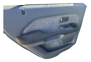 2003-2005 Honda Pilot Gray Door Interior Trim Panel - Rear, Left (Driver) (Used OEM)