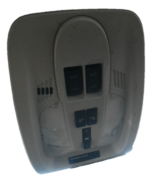 2010-2011 GMC Terrain Gray Floor Shift Console Panel (Used OEM)