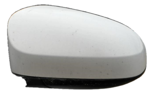 2012-2014 Toyota Camry White Power Door/Side View Mirror - Left (Driver) (Used OEM)