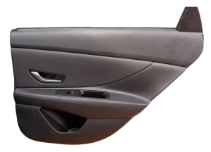 2021-2025 Hyundai Elantra Black Door Interior Trim Panel - Rear, Right (Passenger) (Used OEM)