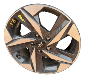 2021-2023 Hyundai Elantra 17x7 Machined Charcoal Alloy Wheel (Used OEM)