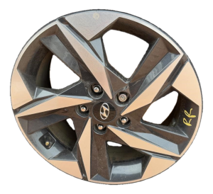 2021-2023 Hyundai Elantra 17x7 Machined Charcoal Alloy Wheel (Used OEM)