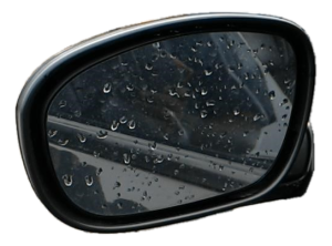 2006-2010 Dodge Charger Black Power Door/Side View Mirror - Left (Driver) (Used OEM)