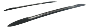 2016-2019 Ford Police Interceptor Utility Black Roof Rack Side Rails (Used OEM)