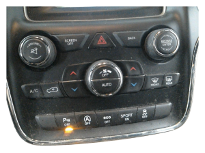 2016-2017 Jeep Grand Cherokee Dual-Zone Automatic Temperature Control Module (Used OEM)