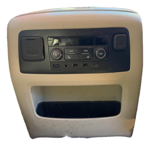 2016-2020 GMC Yukon XL Tan Floor Center Console Panel (Used OEM)