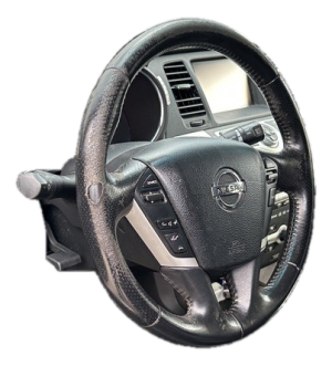 2009 Nissan Murano Black Tilt Steering Column with Cruise Control (Used OEM)
