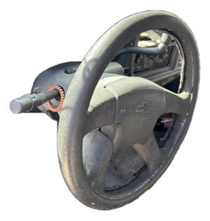 2003-2007 GMC Sierra Black Tilt Steering Column with Cruise Control (Used OEM)