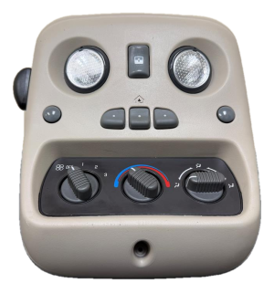 2000-2002 GMC Yukon XL 1500 Tan Roof Temperature Control Module - Rear (Used OEM)