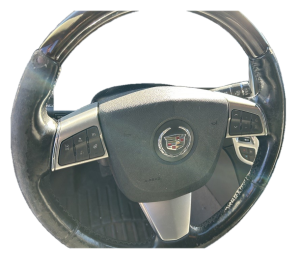 2011 Saab 9-4X Black Tilt Steering Column with Cruise and Radio Controls (Used OEM)
