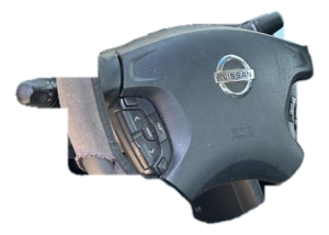 2002-2004 Nissan Altima Black Tilt Steering Column with Cruise Control (Used OEM)