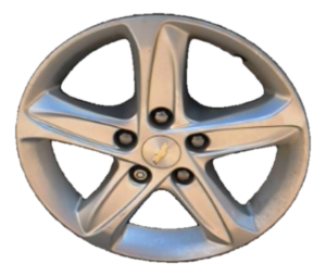 2018-2025 Chevrolet Malibu Gold 16x7 5-Spoke Silver Painted Alloy Wheel (Used OEM)