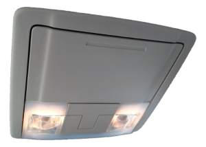 2013-2019 Ford Flex Tan Roof Console Panel without Sunroof (Used OEM)
