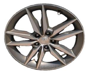 2015-2017 Hyundai Sonata 18x7.5 Machined Charcoal Alloy Wheel (Used OEM)