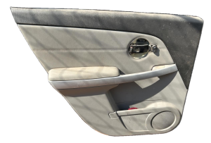2006-2009 Pontiac Torrent Gray Door Interior Trim Panel - Rear, Left (Driver) (Used OEM)