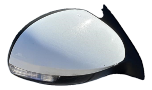 2009-2018 Volkswagen Tiguan White Power Door/Side View Mirror - Right (Passenger) (Used OEM)