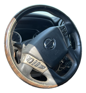 2017-2024 Nissan Titan Black Power Tilt and Telescopic Steering Column with Combination Switch (Used OEM)
