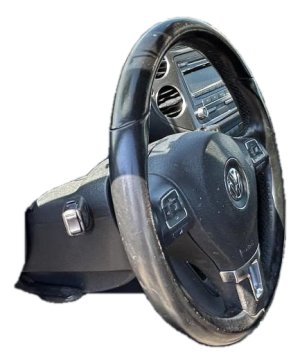 2014-2018 Volkswagen Tiguan Black Tilt and Telescopic Steering Column (Used OEM)