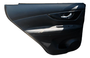 2014-2020 Nissan Rogue Black Door Interior Trim Panel - Rear, Left (Driver) (Used OEM)