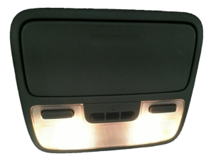 1999-2004 Honda Odyssey Tan Overhead Console Panel with Garage Door Opener (Used OEM)