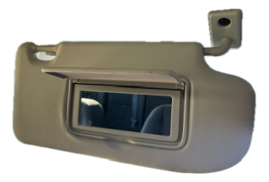 2019-2022 Nissan Rogue Sport Black Sun Visor without Illuminated Vanity Mirror - Right (Passenger) (Used OEM)