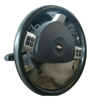 2005-2007 Saturn Relay Black Tilt Steering Column with Cruise and Radio Controls (Used OEM)