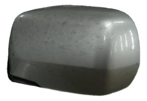 2003-2008 Honda Pilot Silver Power Door/Side View Mirror (Less Glass) - Left (Driver) (Used OEM)