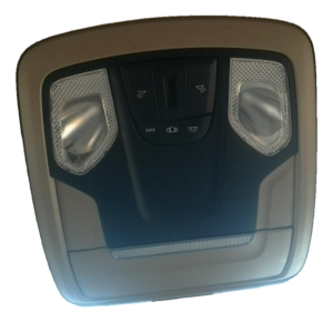2020-2023 Ram 3500 Tan Roof Center Console Dome Light (Used OEM)