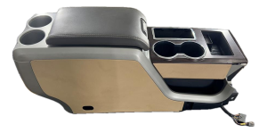 2011-2012 Ford F-150 Tan Floor Console Panel (Used OEM)