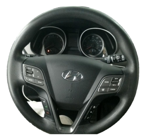 2015-2016 Hyundai Santa Fe Black Tilt and Telescopic Steering Column with Key Ignition (Used OEM)