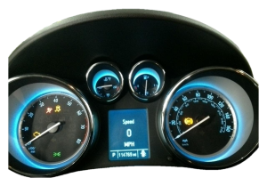 2015-2017 Buick Verano MPH Instrument Cluster (Used OEM)