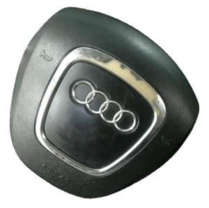 2009-2012 Audi A4 Black Steering Wheel Air Bag (Used OEM)