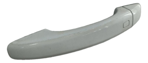 2009-2016 Audi A4 White Exterior Door Handle - Rear, Left (Driver) (Used OEM)