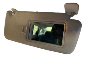 2016-2020 Kia Optima Black Sun Visor without Sunroof - Right (Passenger) (Used OEM)