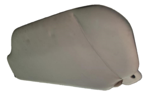 2000-2005 Ford Excursion Gray Non-Illuminated Vinyl Sun Visor - Right (Passenger) (Used OEM)
