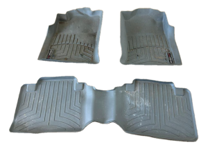 2005-2015 Toyota Tacoma Gray WeatherTech Floor Mat Set (Used OEM)