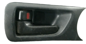 OEM Black Interior Door Handle for 2005-2015 Toyota Tacoma - Front, Left (Driver) (OEM)