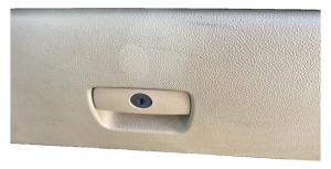 2007-2014 GMC Sierra 2500 HD Tan Glove Box Assembly (Used OEM)