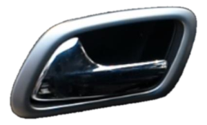 2011-2022 Dodge Durango Black Interior Door Handle - Front, Left (Driver) (Used OEM)