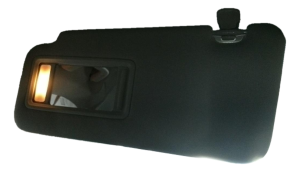 2021-2023 Mazda CX-5 Gray Sun Visor with Non-LED Illuminated Vanity Mirror - Left (Driver) (Used OEM)