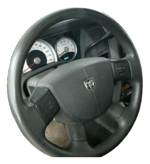 2007-2009 Dodge Durango Gray Tilt Steering Column with Cruise Control and Column Shifter (Used OEM)