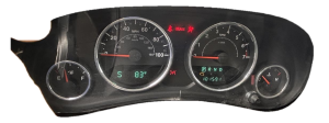 2012 Jeep Wrangler Instrument Cluster with Information Center (Used OEM)