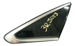 2012-2017 Hyundai Azera Rear Door Fixed Quarter Glass - Right (Passenger) (Used OEM)