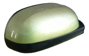 2014-2019 Kia Soul Green Power Door/Side View Mirror - Right (Passenger) (Used OEM)