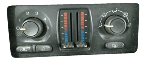 2003-2004 GMC Sierra 2500 Manual Temperature Control Module with Heated Seats and Rear Wiper (Used OEM)