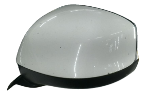 2012 Honda Civic White Power Door/Side View Mirror - Left (Driver) (Used OEM)
