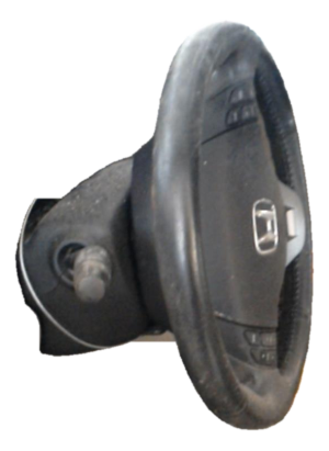 2011 Honda CR-V Black Tilt Steering Column with Cruise and Radio Controls (Used OEM)