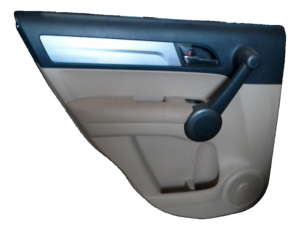 2007-2011 Honda CR-V Tan Door Interior Trim Panel - Rear, Left (Driver) (Used OEM)
